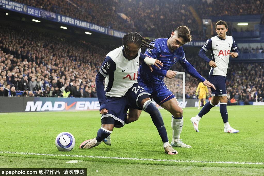 英超-恩佐制胜萨尔进球被吹 切尔西1-0热刺重返前四